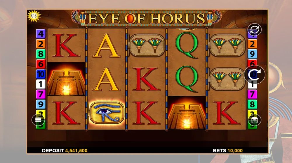 Merkur gokkast Eye of Horus